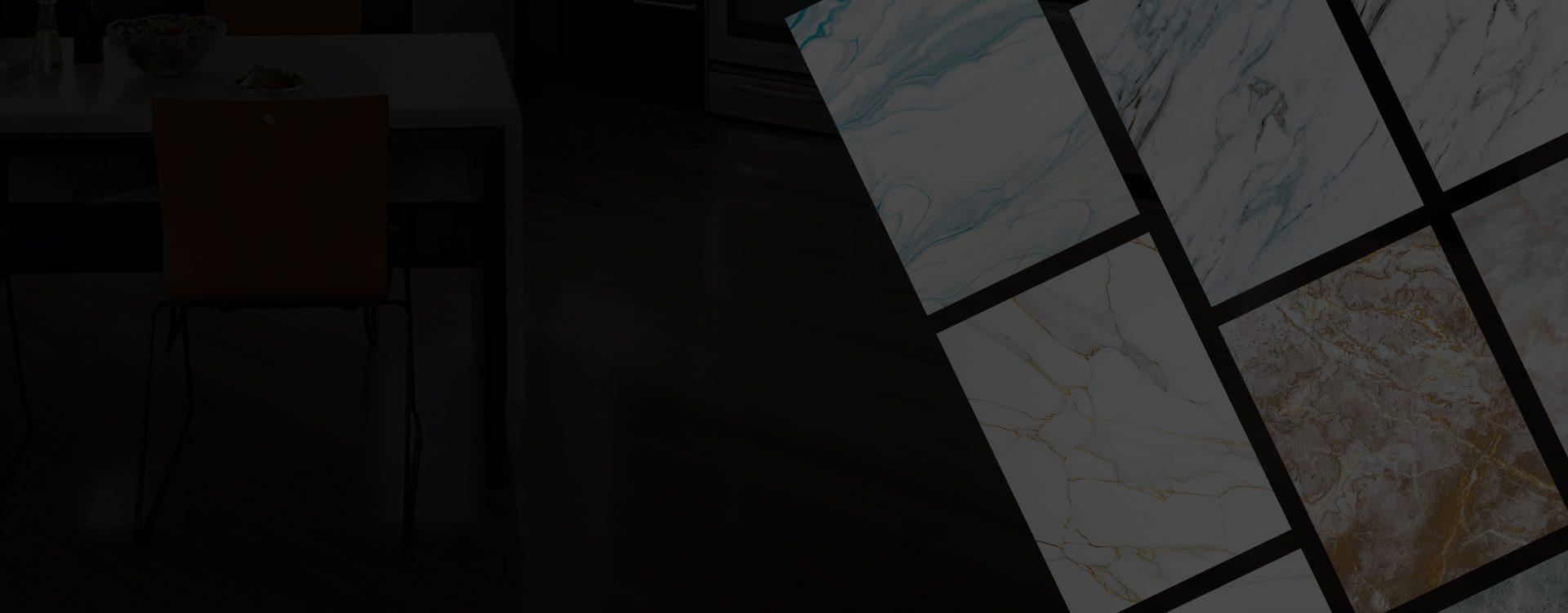 Dark tiles background